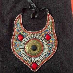 Beaded necklace as is